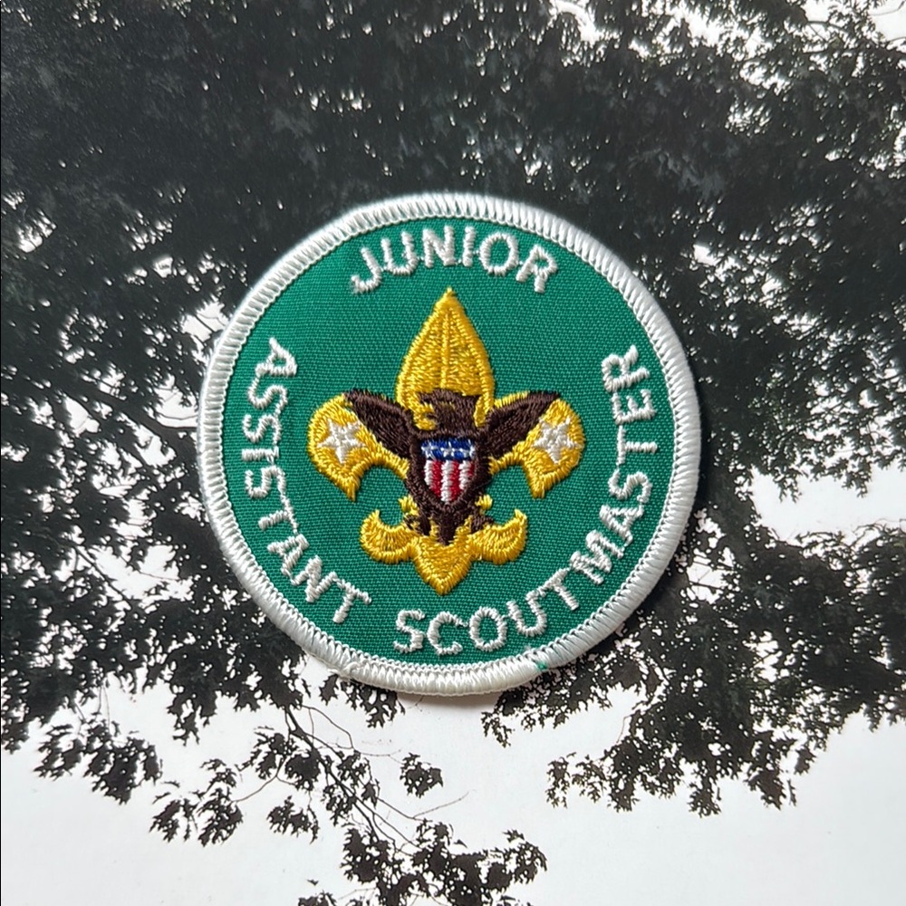 Vintage Junior Assistant Scoutmaster Patch
